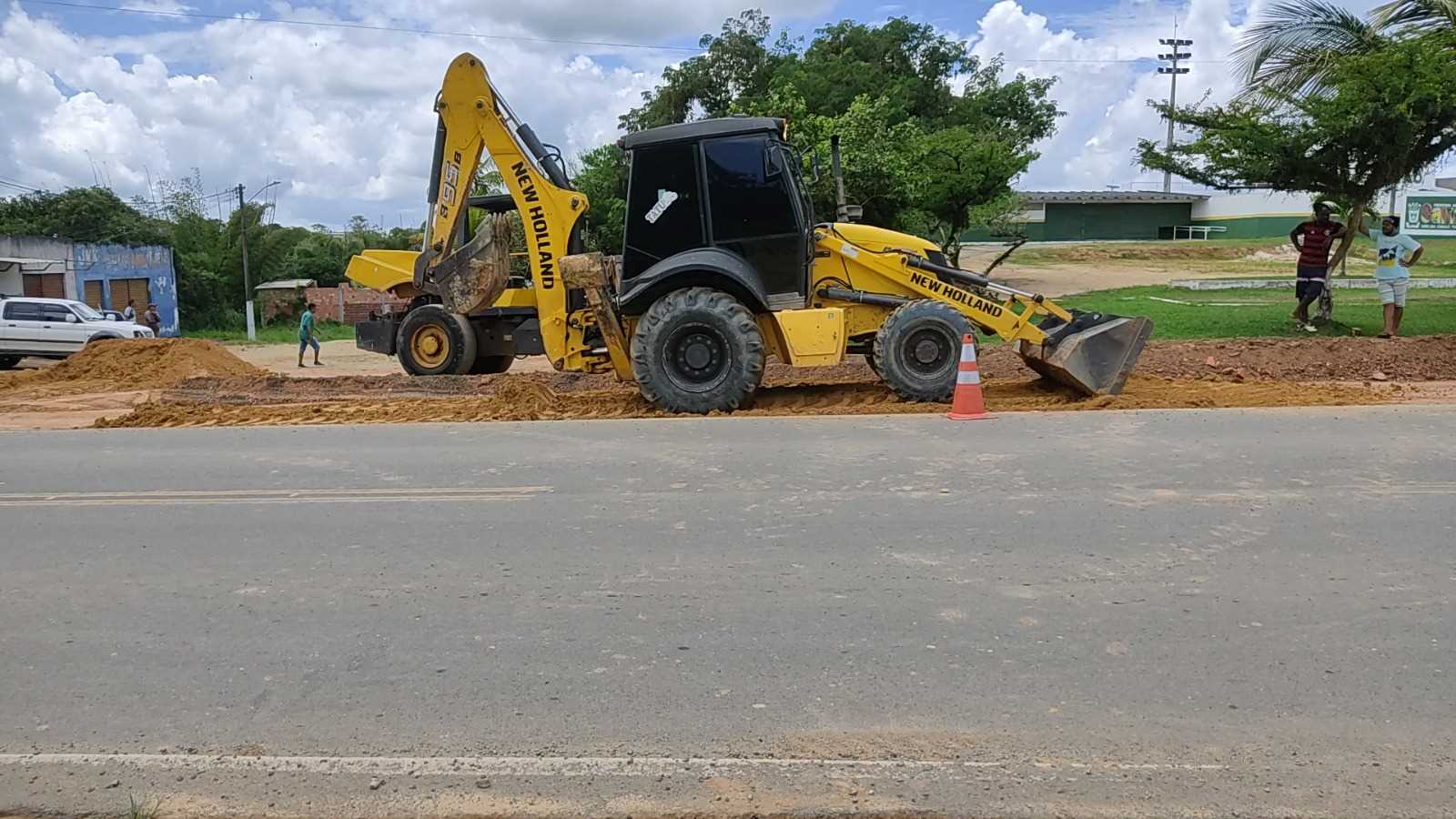Camacã: Construção da Ciclovia em ritmo acelerado